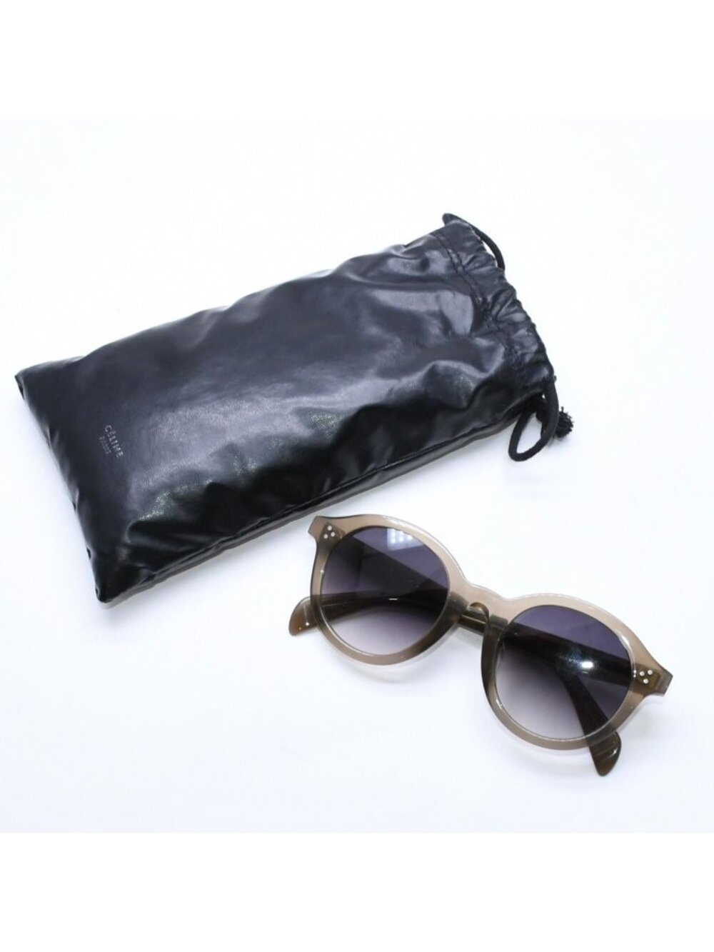 Celine Sunglasses Eyewear Gradient Lens Khaki